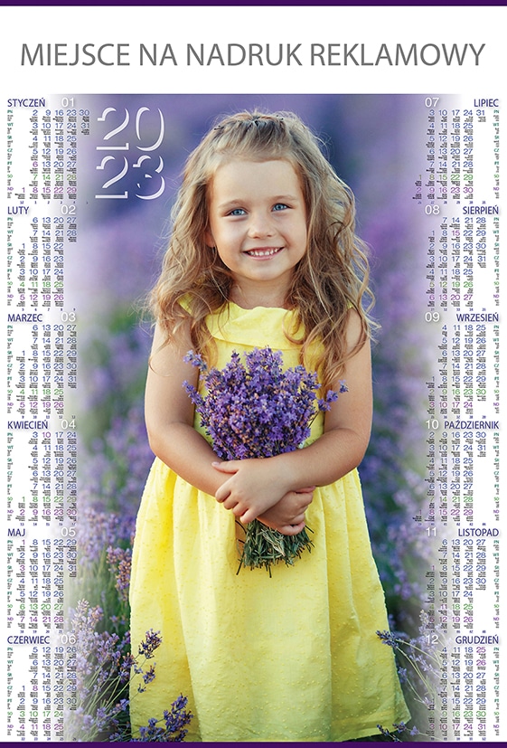 Kalendarz plakatowy Dziecko