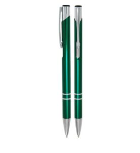 długopis cosmo slim ciemno zielony