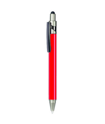 długopis metalowy tantra touch czerwony