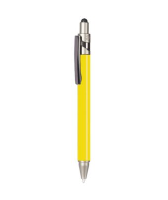 długopis metalowy tantra touch żółty