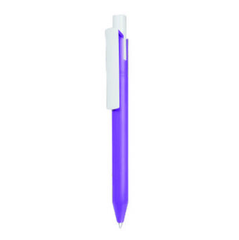 długopis fioletowy zen soft