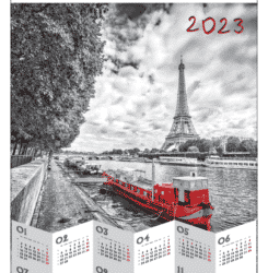 Kalendarz Plakatowy Paryż