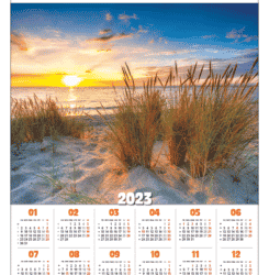 kalendarz plakatowy A28 Bałtycka Plaża