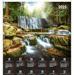 kalendarz plakatowy A31 Wodospad w karpaczu