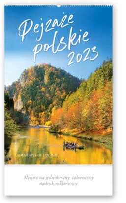 Kalendarz planszowy pejzaże polskie